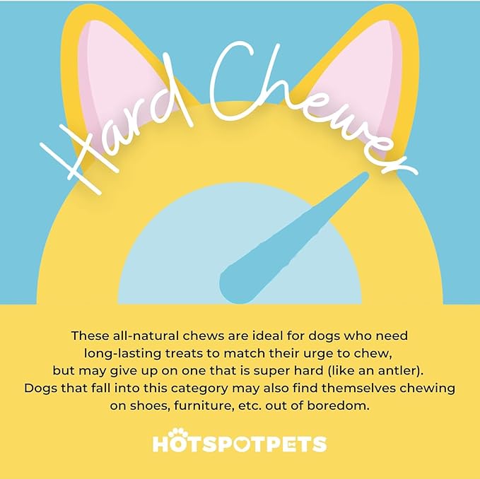 Full-Size Cow Hooves for Dogs | (5 Pack) All-Natural Long Lasting Dog Chews | Made from Grass Fed Cattle | Tasty Treat for Oral Hygiene | Fantastic Alternative for Rawhide and Bully Sticks