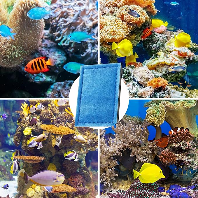 16 Pack Aquarium Filter Cartridge for Marineland Rite-Size B & for Aqua-Tech EZ-Change #2, Fish Tank Filters for Aqua-Teach 10-20 Power Filter and for Marineland Penguin PRO Power Filters 100/125/175