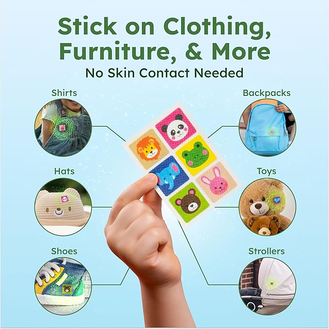 BugMD Squito Stickers Mosquito Repellent Patch Stickers for Kids (234 Patches), Safe & Effective Insect Repellent Patches for Toddlers, Kids, Camping, Beach & Outdoor Essentials